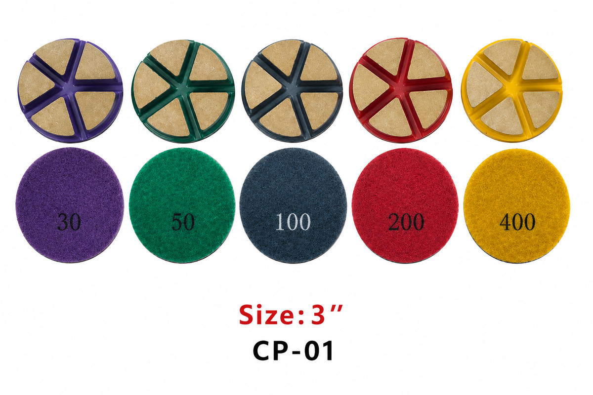 Ceramic Transitional Polishing Pad 3" #400 Grit