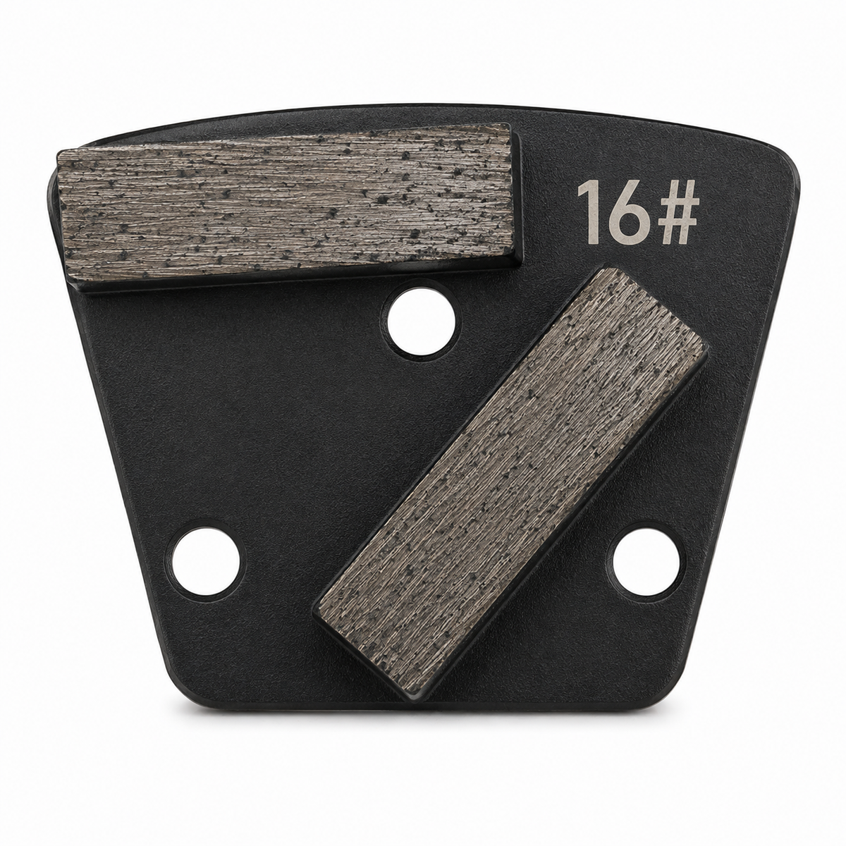 Double Bar Trapezoid Metal Bond Diamond Tool - #16 Grit