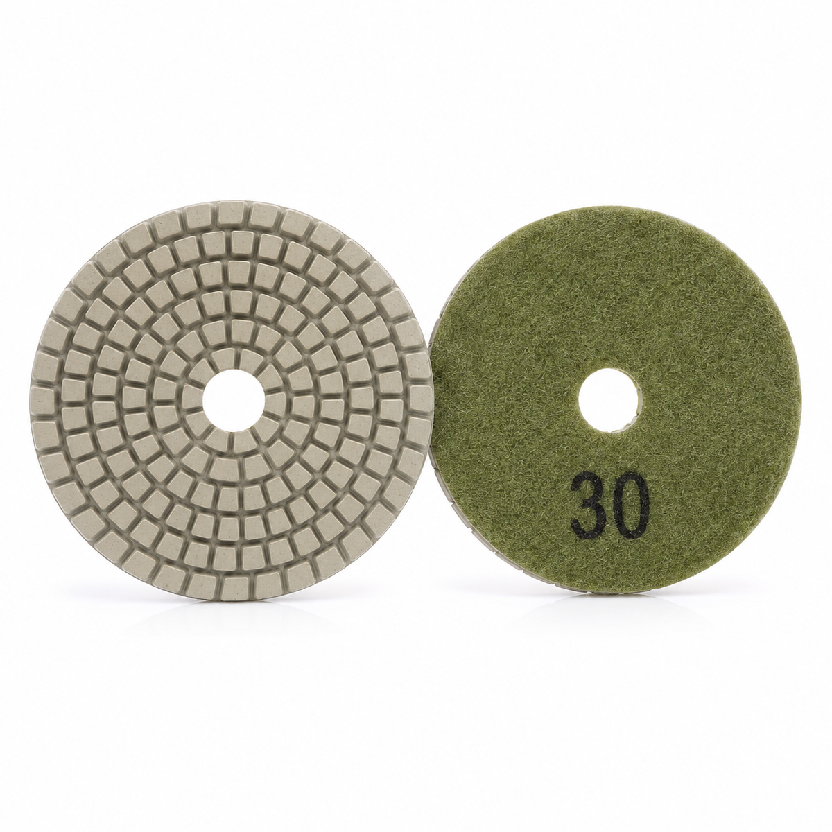 Wet Diamond Polishing Pad - 3" #30 Grit