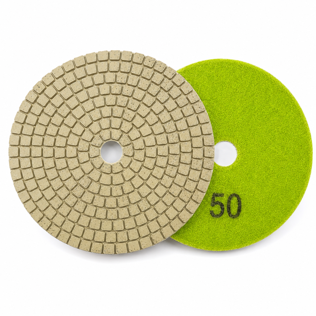 Wet Diamond Polishing Pad - 3" #50 Grit