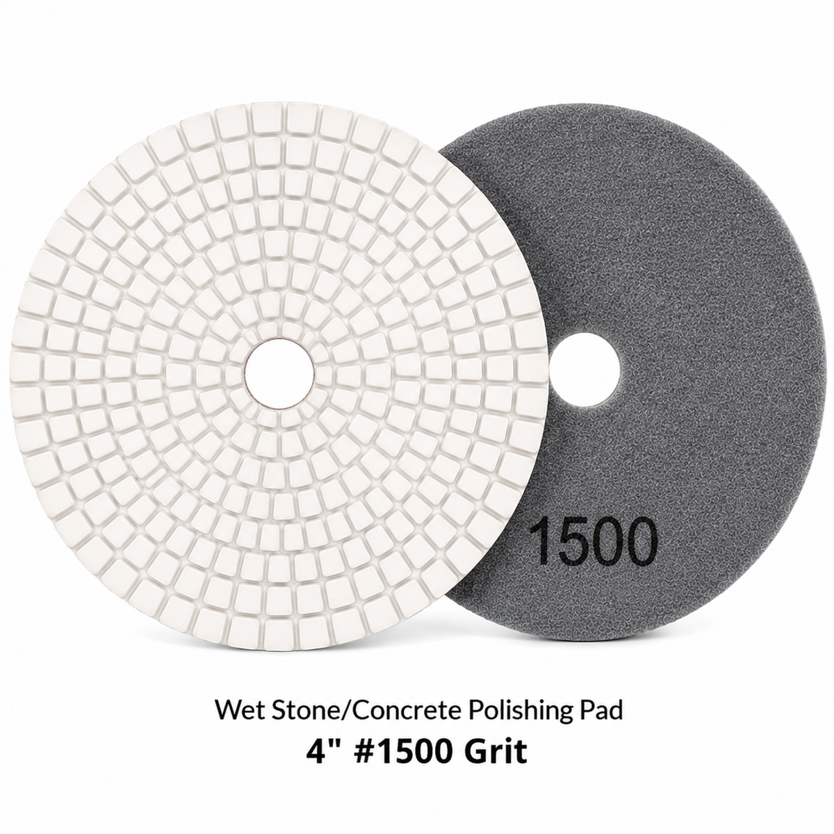Wet Diamond Polishing Pad - 4" #1500 Grit