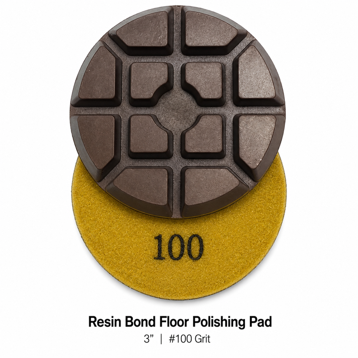 Resin Bond Floor Polishing  Pad 3'' #100 Grit
