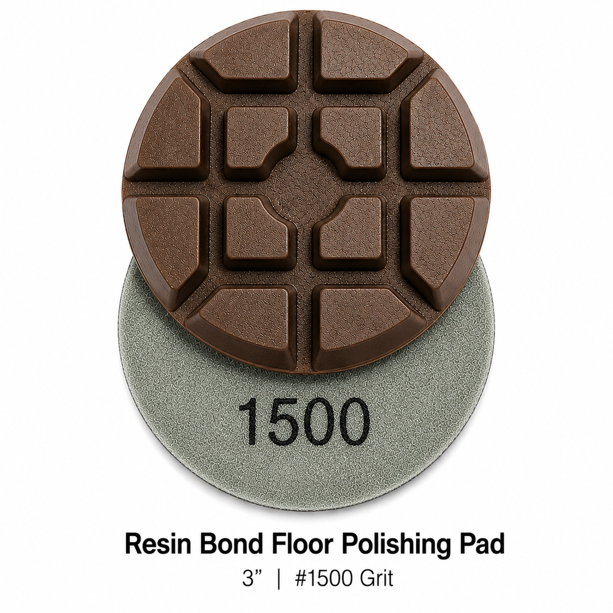 Resin Bond Floor Polishing Pad 3'' #1500 Grit