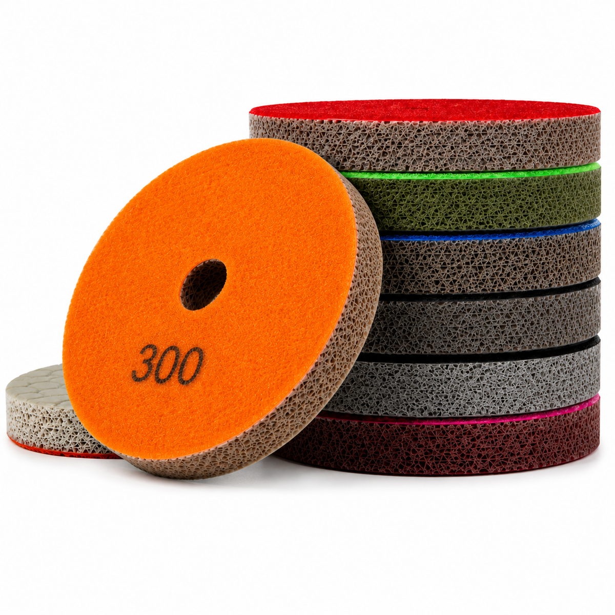 Diamond Sponge Polishing Pad - #300 Grit