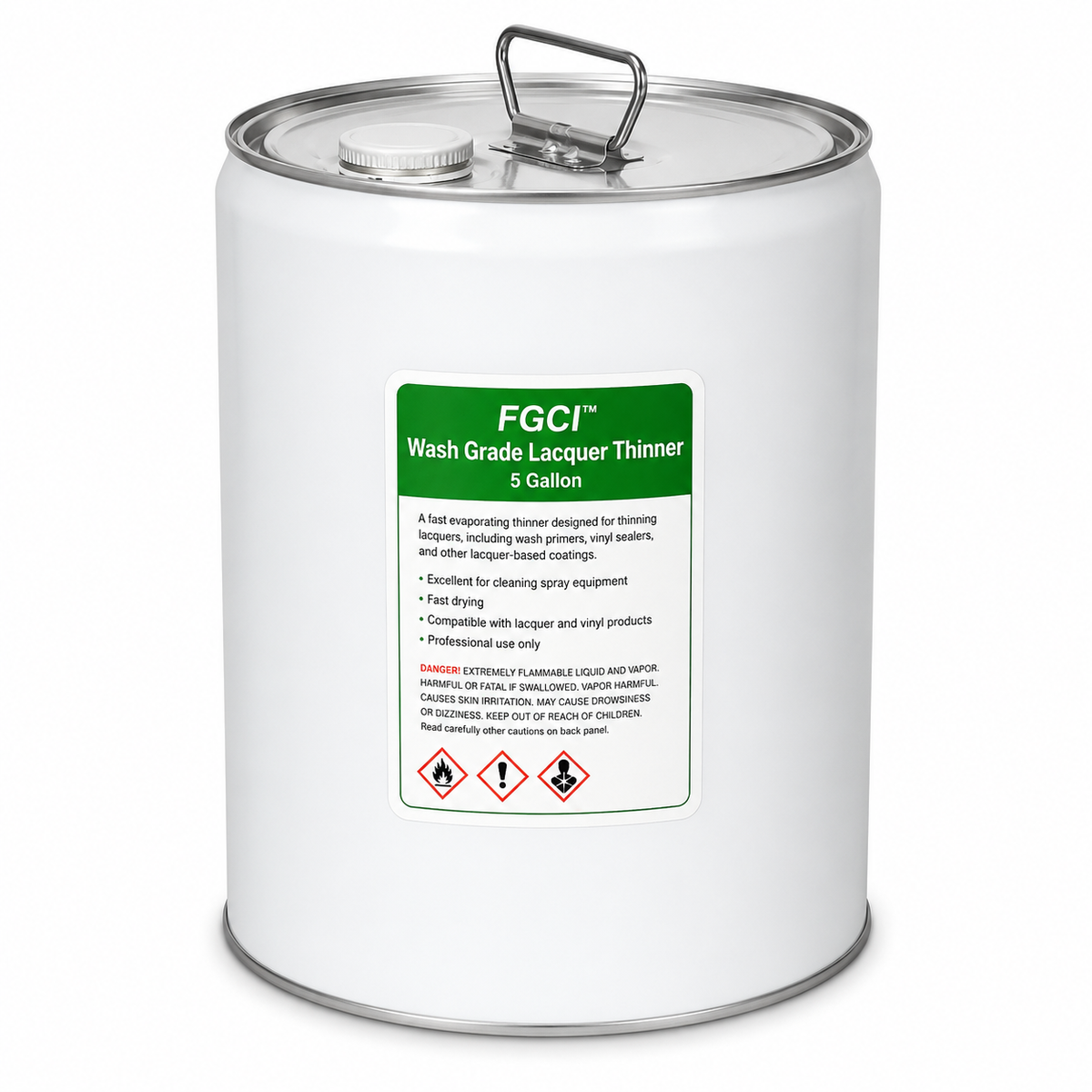 FGCI Wash Grade Lacquer Thinner – 5 Gallon
