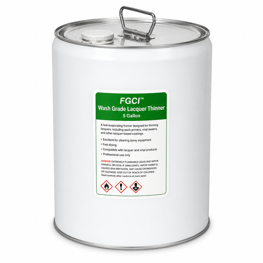 FGCI Wash Grade Lacquer Thinner – 5 Gallon