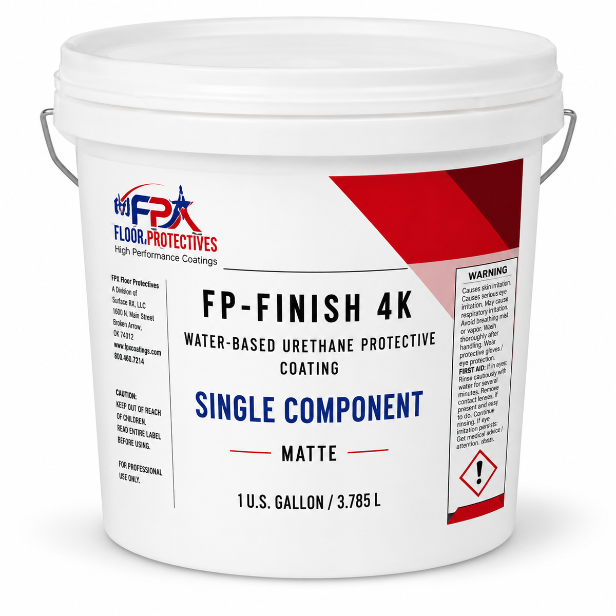 FP Finish 4K Water-Based Urethane Protective Coating – Matte 1G