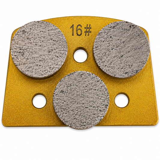 Lavina 3-Tooth Metal Bond Diamond Tool - #16 Grit
