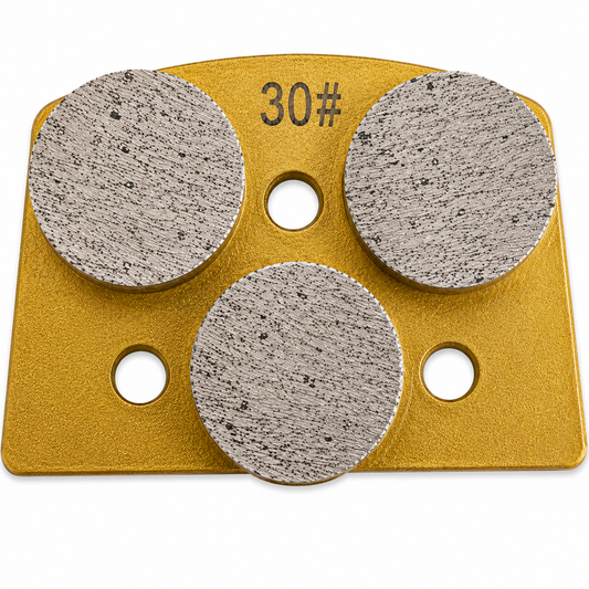 Lavina 3-Tooth Metal Bond Diamond Tool - #30 Grit