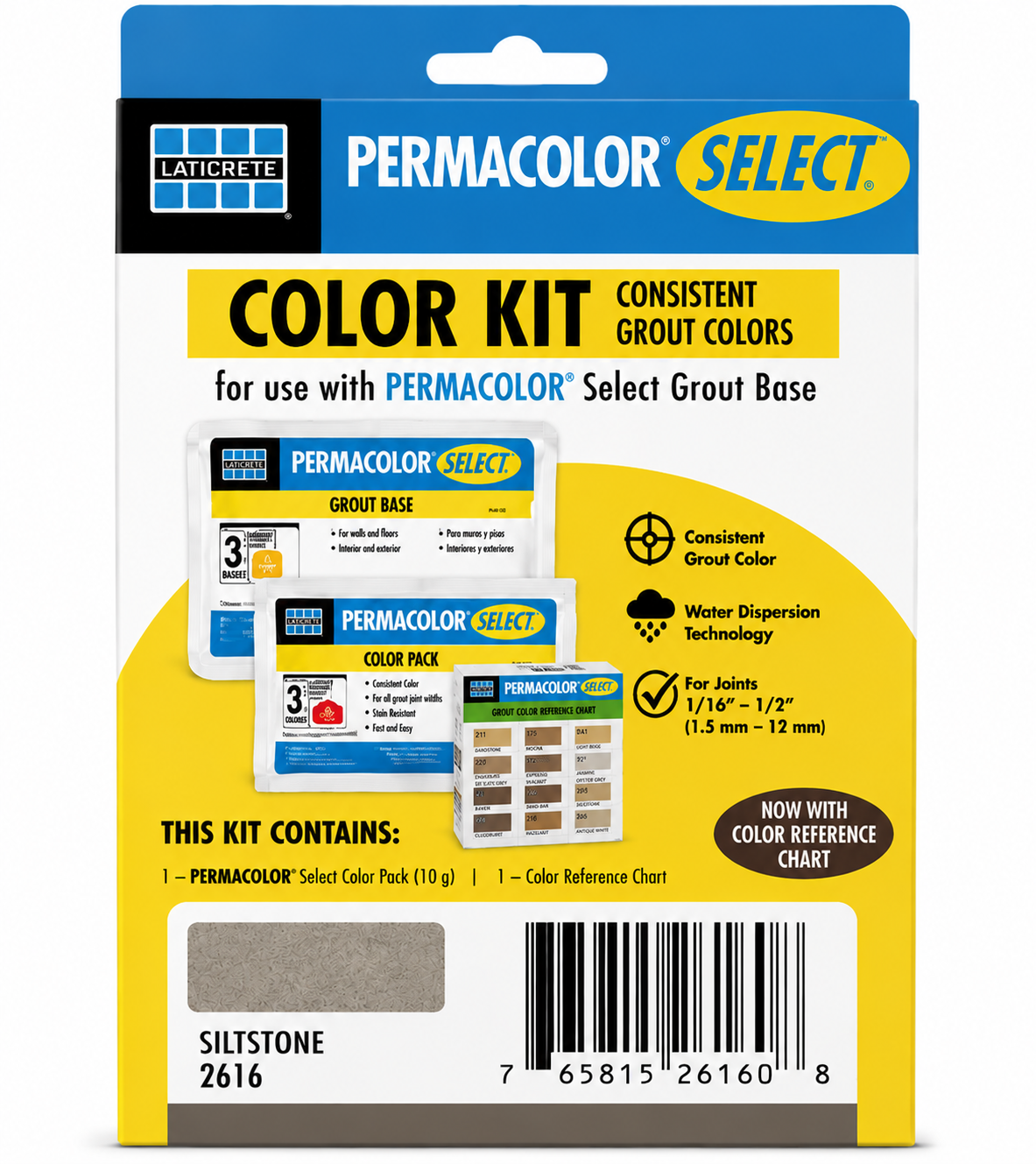 LATICRETE PERMACOLOR Select Color Kit -Siltstone 2616
