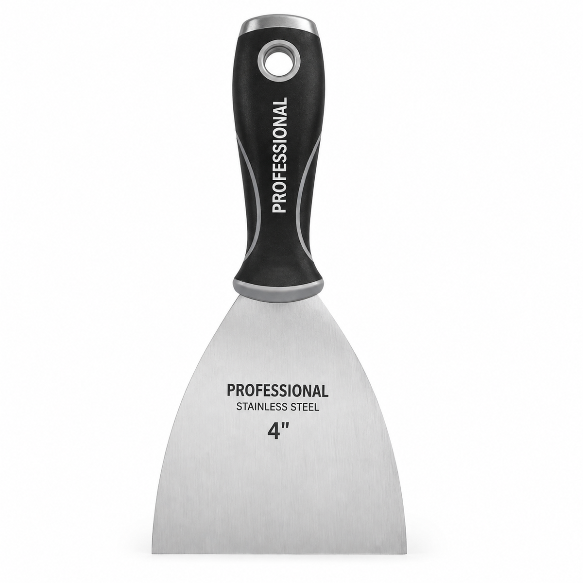 Professional Stainless Steel Putty Knife - 4"