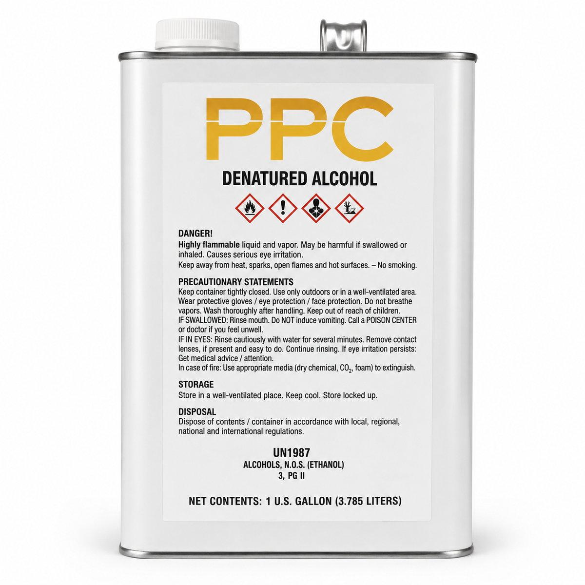 PPC - DENATURED ALCOHOL - 1 GAL