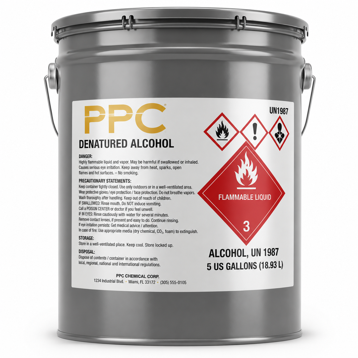 PPC - DENATURED ALCOHOL - 5 GAL