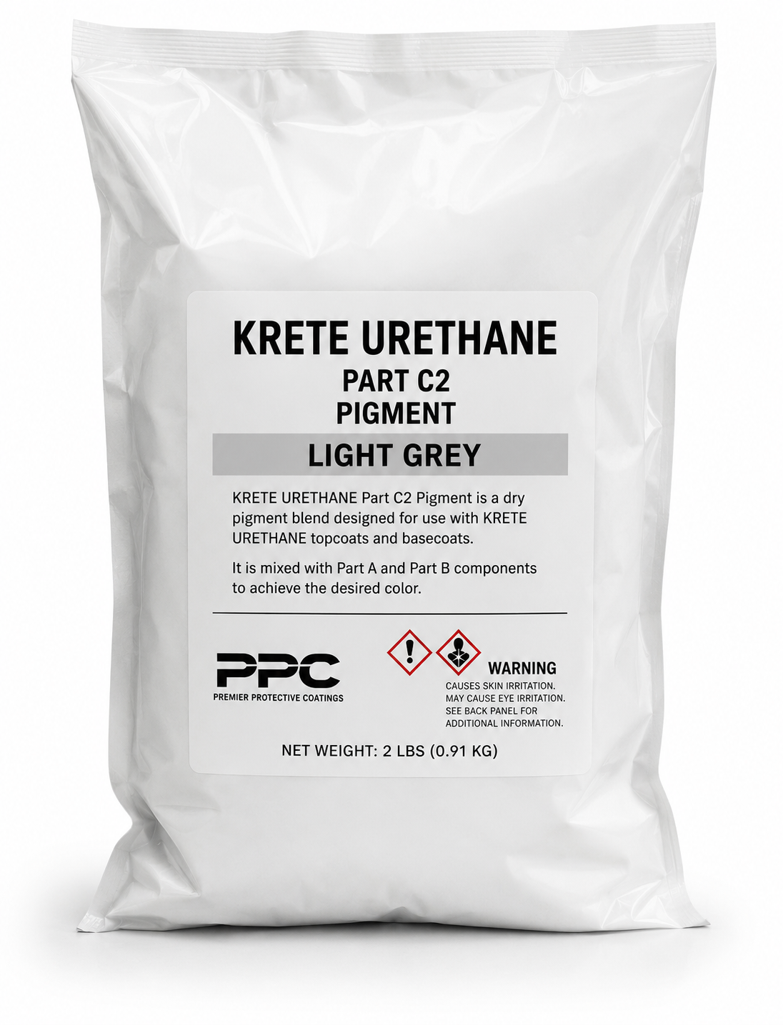 PREMIER PROTECTIVE COATINGS (PPC) - KRETE URETHANE - PART C2 - PIGMENT - LIGHT GREY