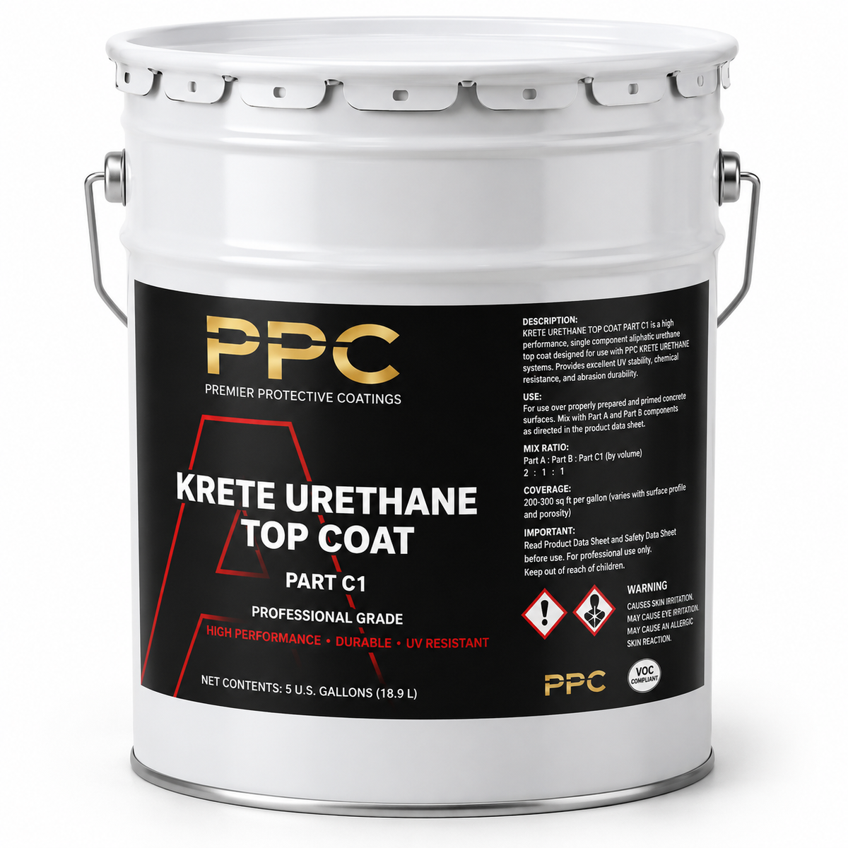 PREMIER PROTECTIVE COATINGS (PPC) - KRETE URETHANE TOP COAT - PART C1