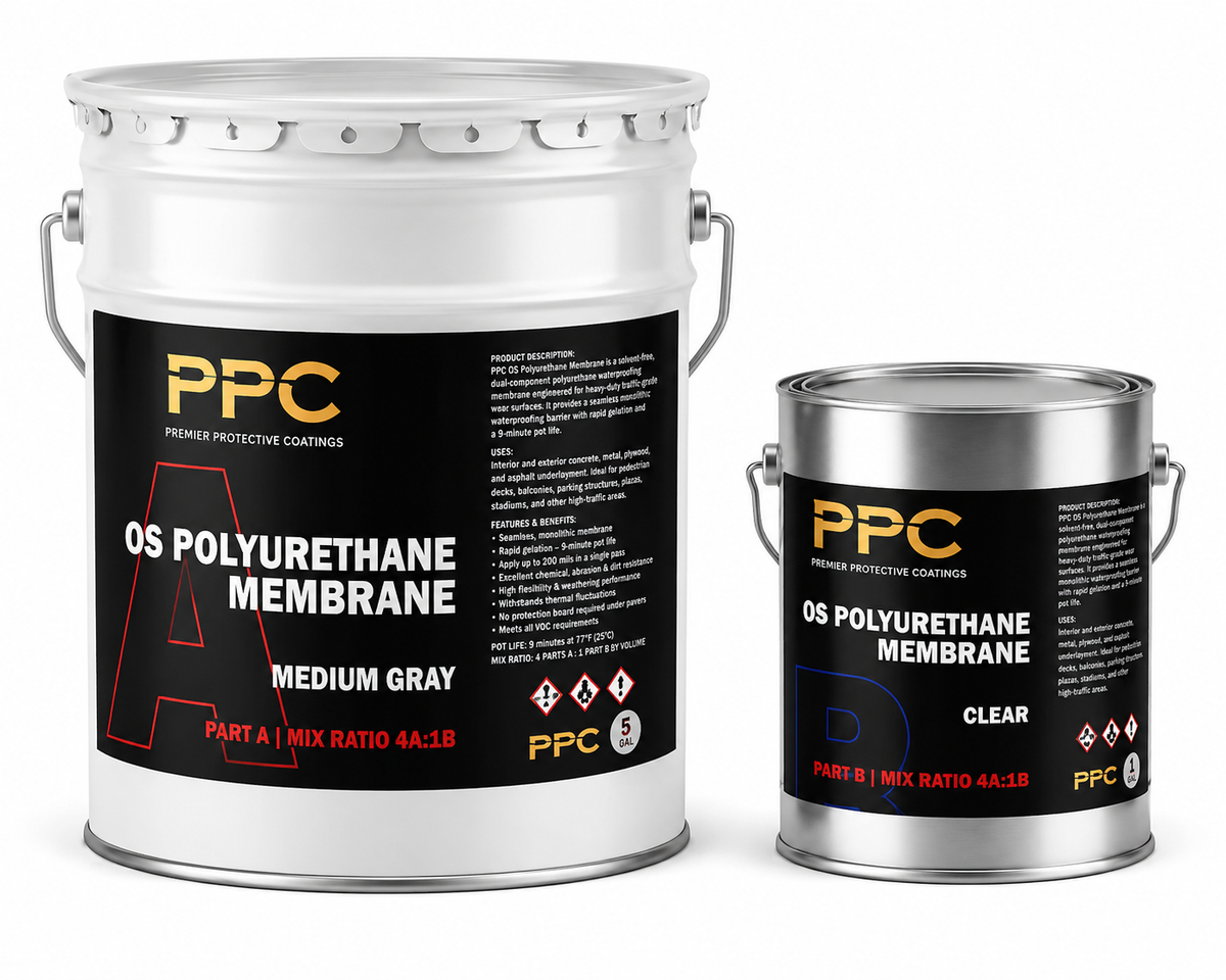 PREMIER PROTECTIVE COATINGS (PPC) - OS POLYURETHANE MEMBRANE - WATERPROOFING SYSTEM