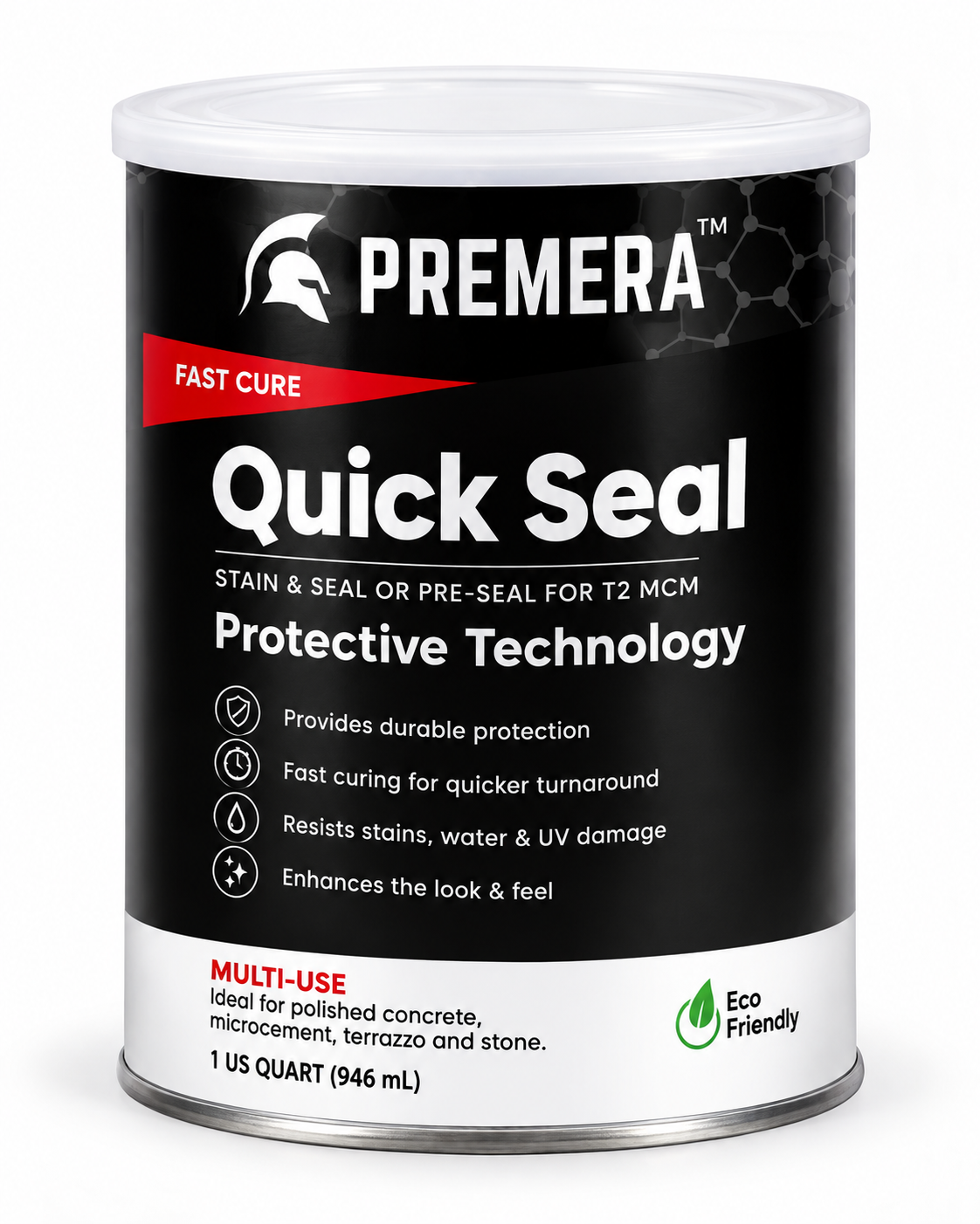 PREMERA - QUICK SEAL - PROTECTIVE TECHNOLOGY - FAST CURE STAIN & SEAL OR PRE-SEAL FOR  T2 MCM