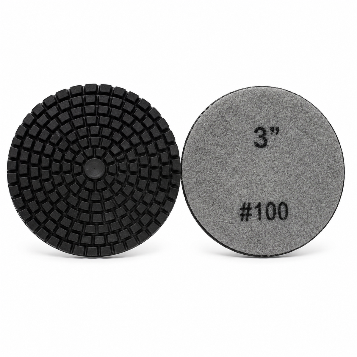 3" Resin Bond Diamond Polishing Pad - #100 Grit