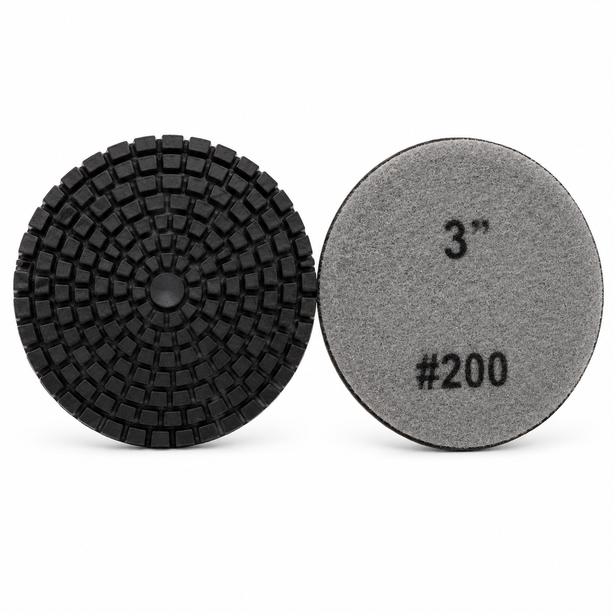 3" Resin Bond Diamond Polishing Pad - #200 Grit