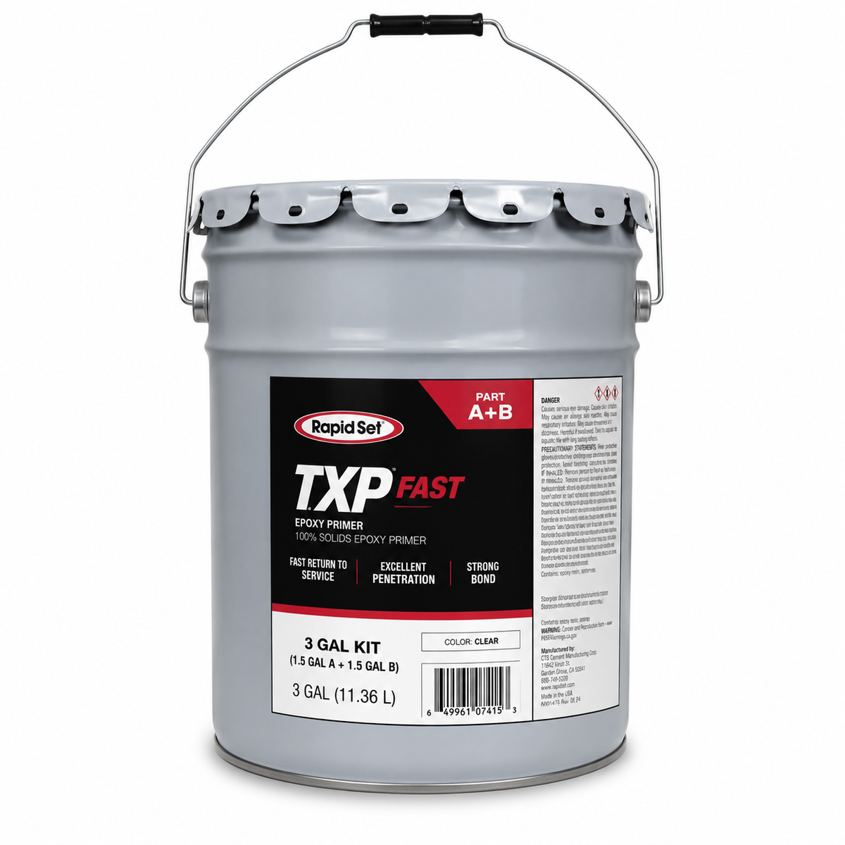 RAPID SET - TXP FAST EPOXY PRIMER - 3 GAL KIT