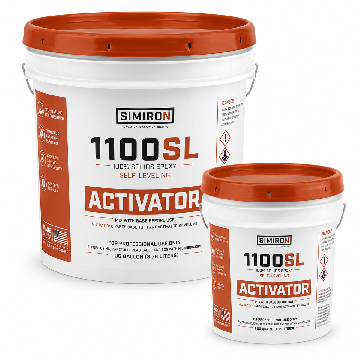 SIMIRON - 1100SL - ACTIVATOR - 1 GAL