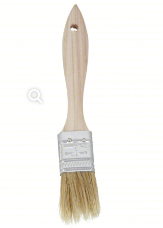 1 " White Bristle Chip Brush