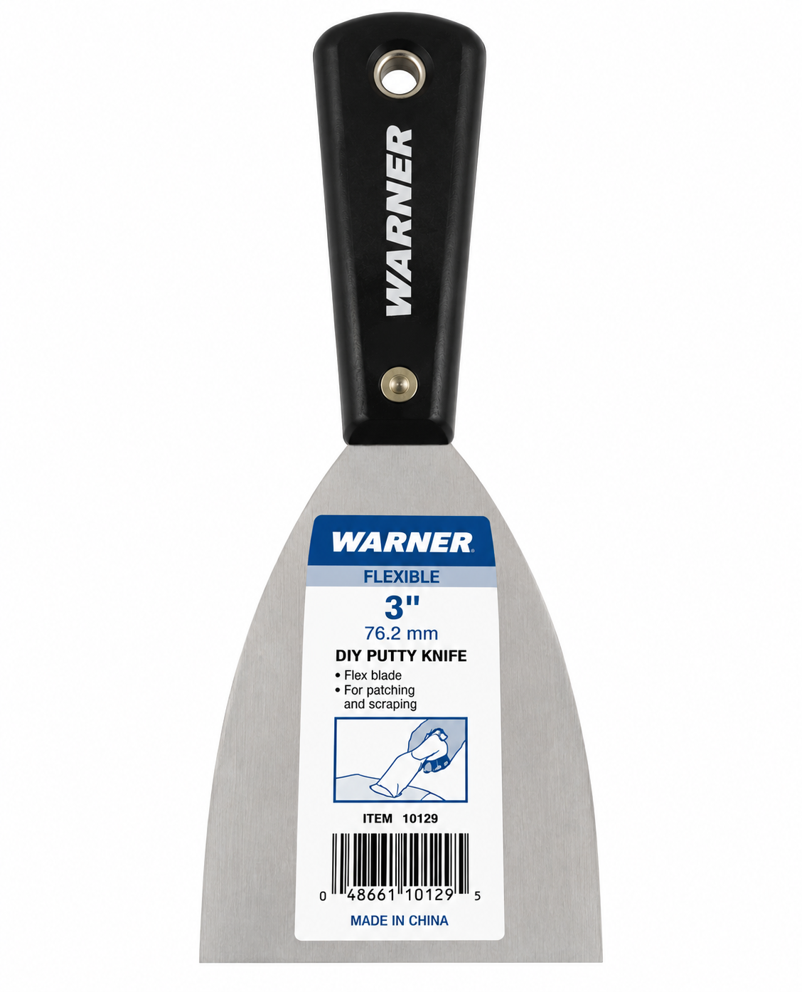 Warner Flexible DIY Putty Knife - 3"
