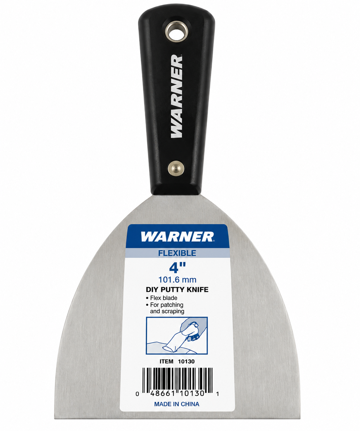 Warner Flexible DIY Putty Knife - 4"