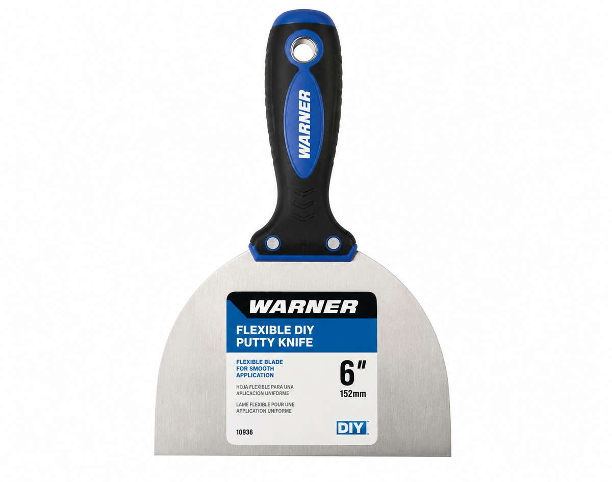 Warner Flexible DIY Putty Knife - 6"