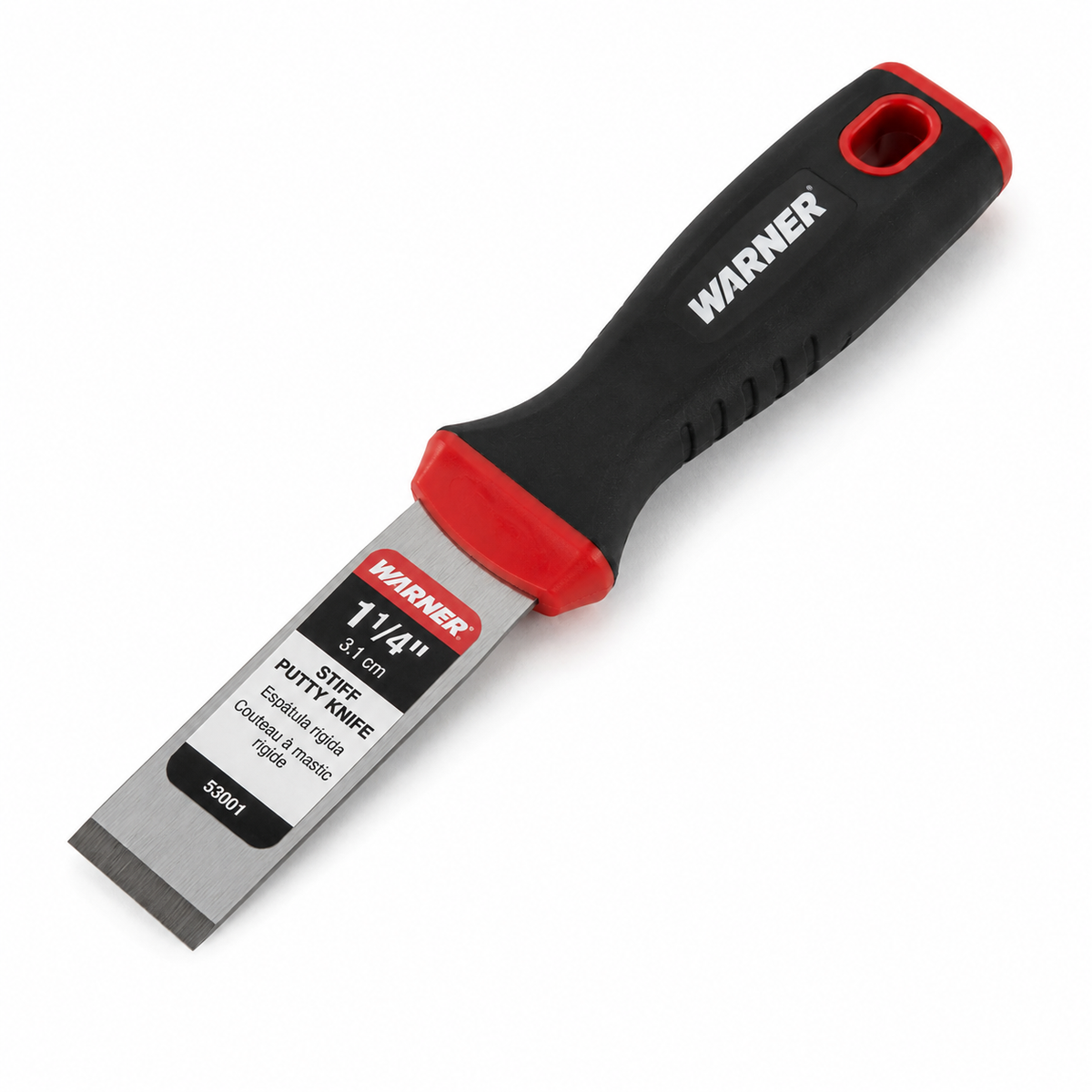 Warner ProGrip Stiff Putty Knife - 1-1/4" (3.1 cm)