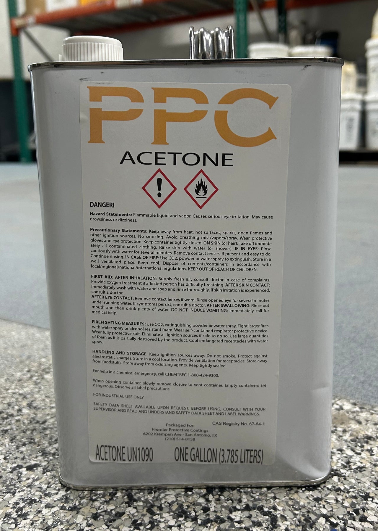PPC Acetone